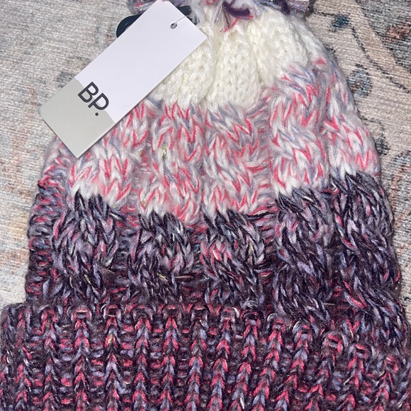 Knit Puff Beanie - Picture 2 of 3